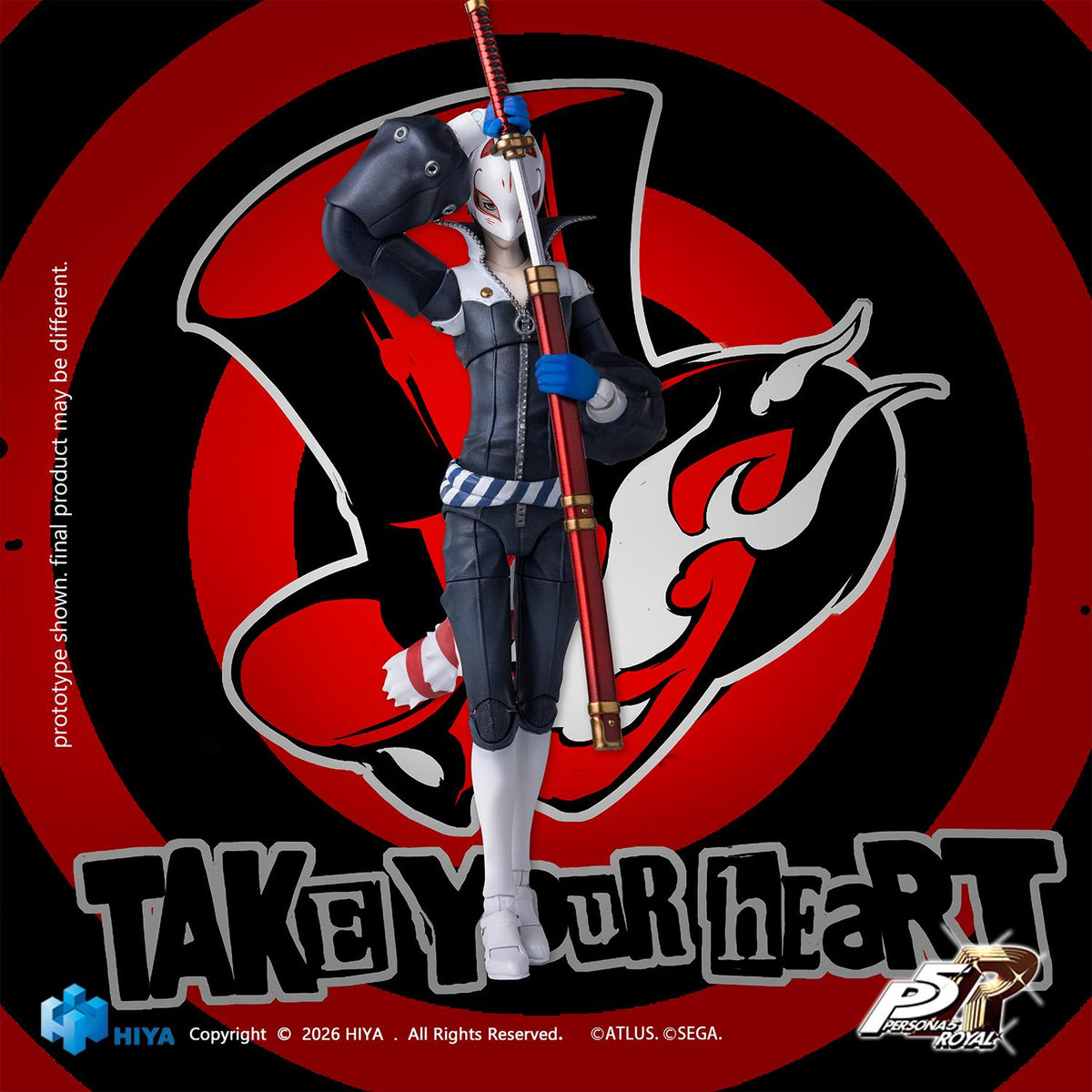 HIYA Exquisite Basic Series Persona 5 Royal Fox 1/12 Action Figure