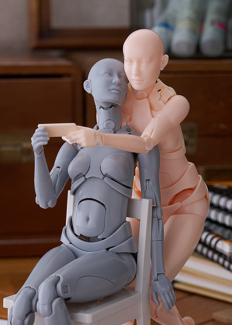 Nishimura Style Drawing Doll Olive Gray