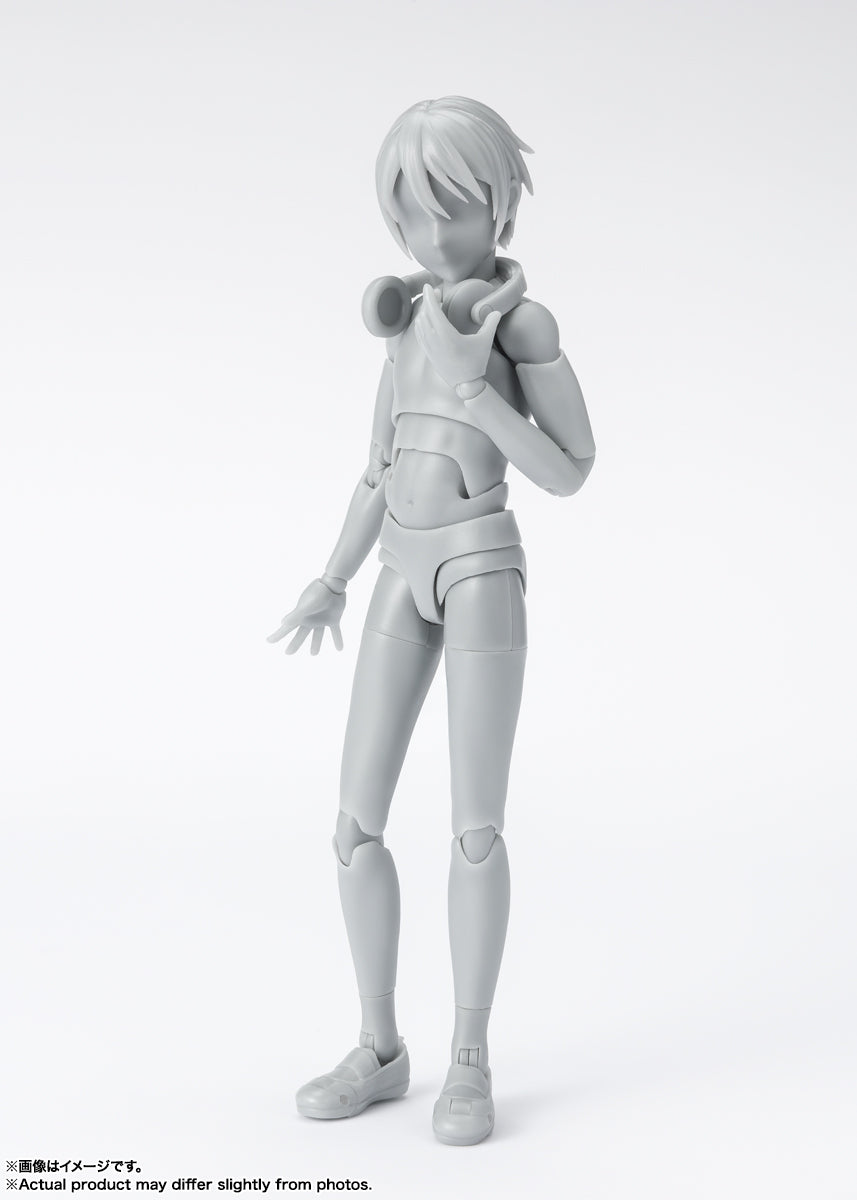 S.H.Figuarts Body-Kun -School Life- Edition DX Set (Gray Color Ver.)