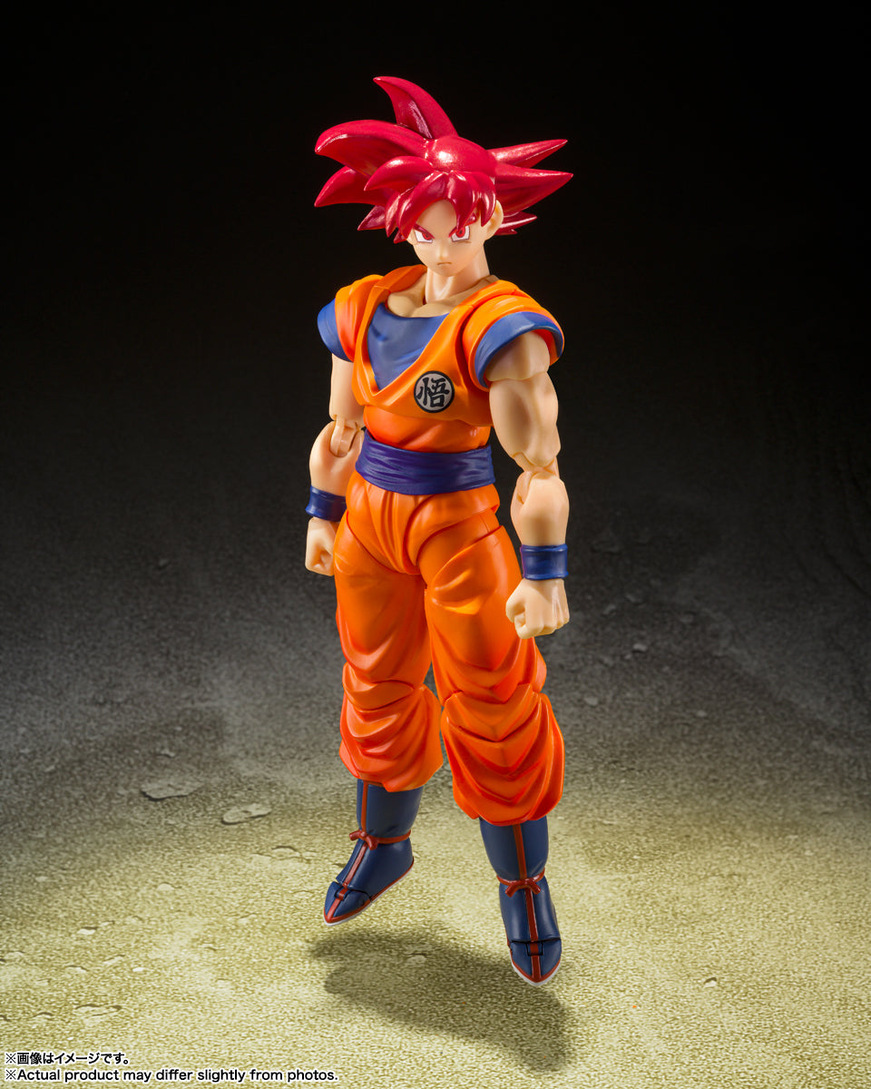 S.H.Figuarts Super Saiyan God Son Goku -Saiyan God Instilled with the Light of Righteous Hearts-