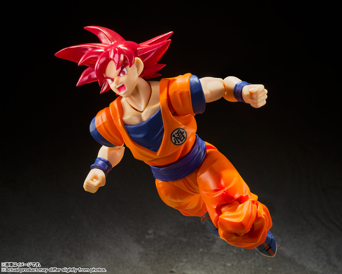 S.H.Figuarts Super Saiyan God Son Goku -Saiyan God Instilled with the Light of Righteous Hearts-
