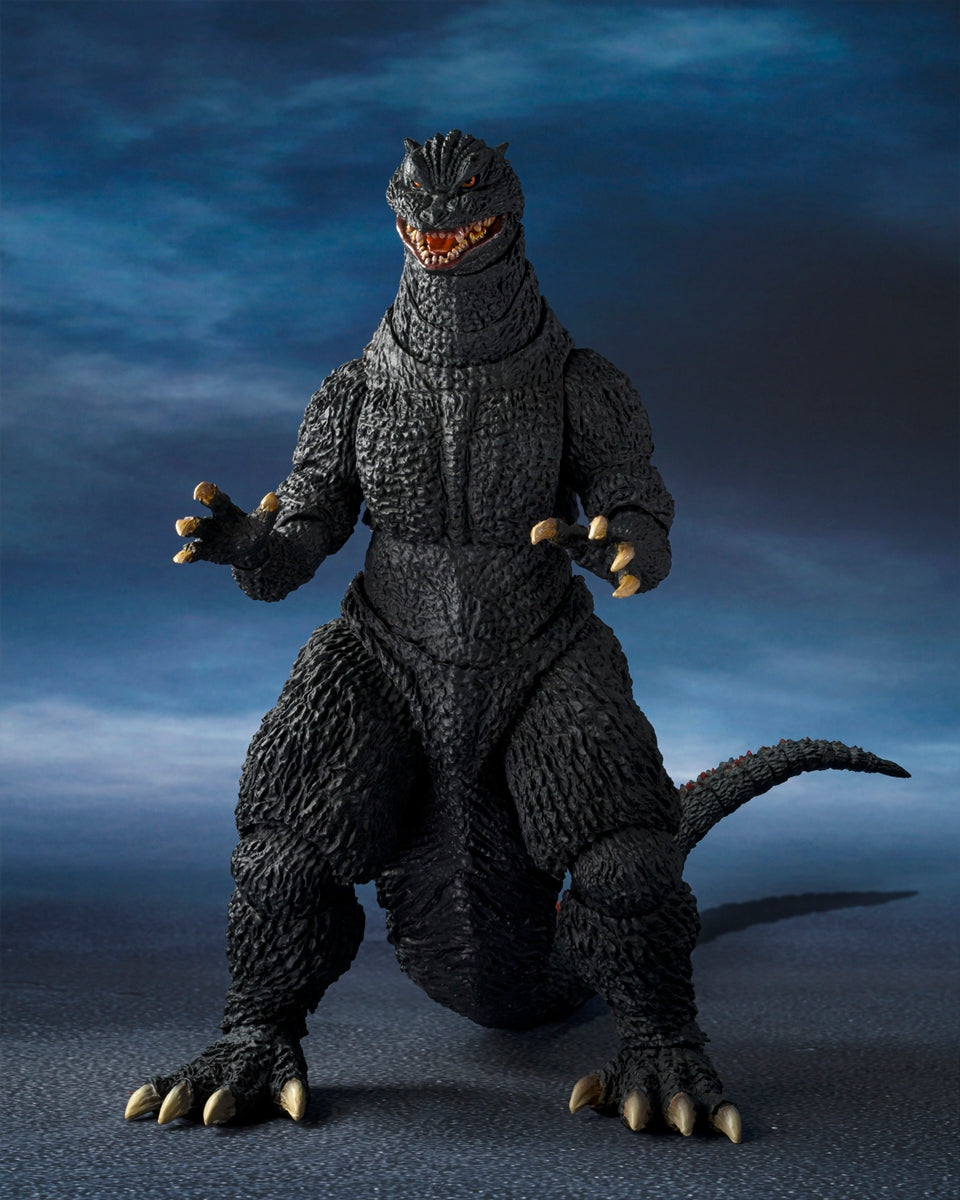 S.H.MonsterArts Godzilla (2004) Heat Ray Ver. Vs New Gotengo