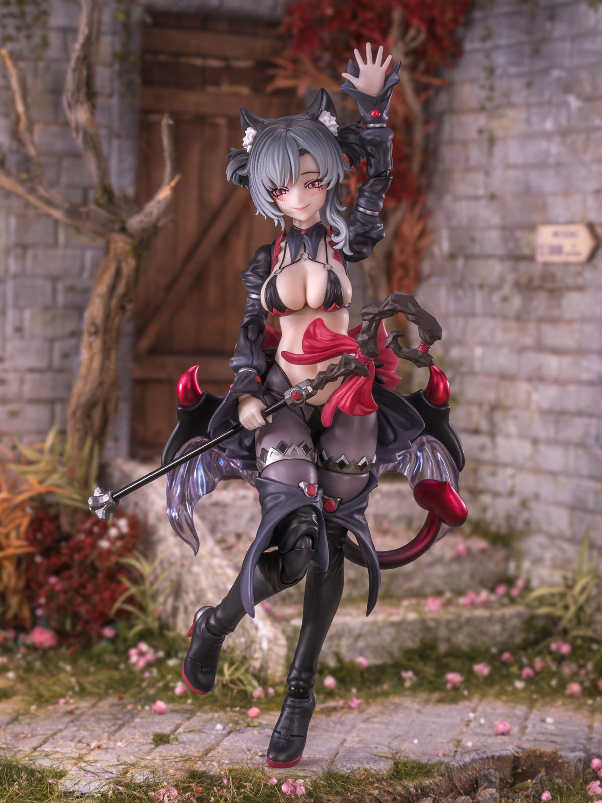 The Apprentice Witch Hoshikawa Neco (Black) 1/12 Action Figure