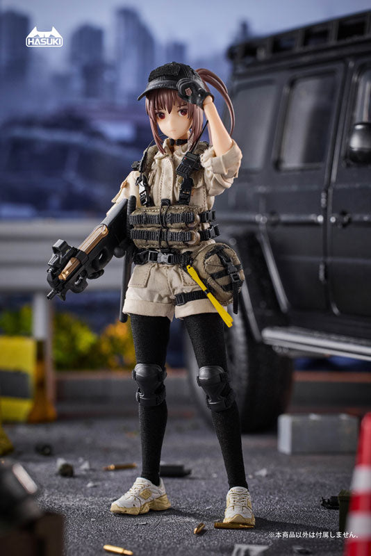 Pocket Art Series PA006 Security Hiyo Reizei 1/12 Action Figure