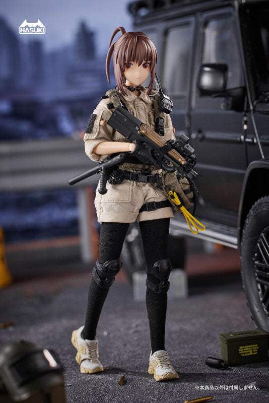 Pocket Art Series PA006 Security Hiyo Reizei 1/12 Action Figure