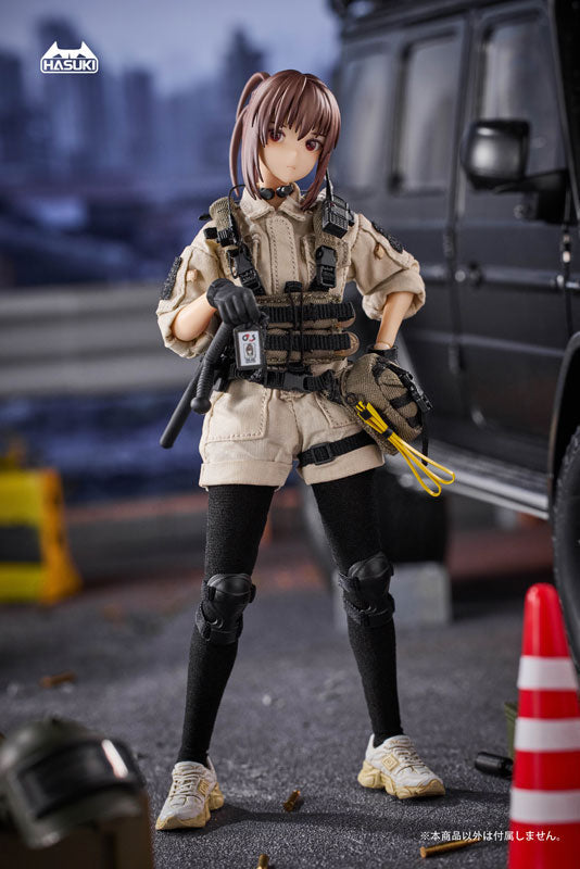 Pocket Art Series PA006 Security Hiyo Reizei 1/12 Action Figure