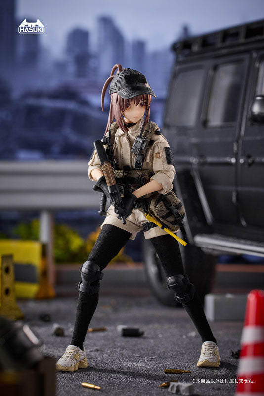 Pocket Art Series PA006 Security Hiyo Reizei 1/12 Action Figure