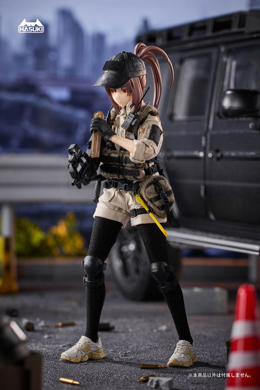 Pocket Art Series PA006 Security Hiyo Reizei 1/12 Action Figure
