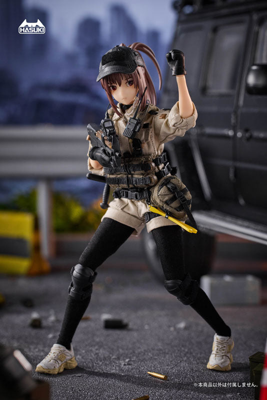 Pocket Art Series PA006 Security Hiyo Reizei 1/12 Action Figure