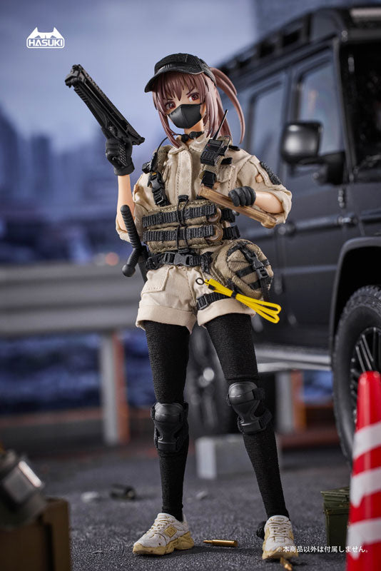 Pocket Art Series PA006 Security Hiyo Reizei 1/12 Action Figure