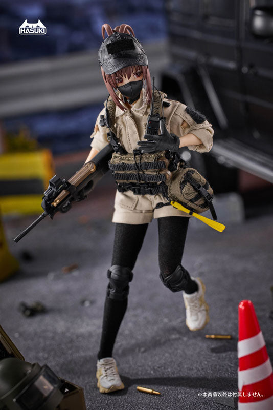 Pocket Art Series PA006 Security Hiyo Reizei 1/12 Action Figure