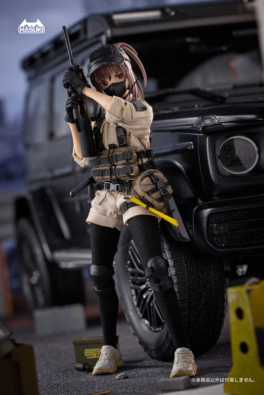 Pocket Art Series PA006 Security Hiyo Reizei 1/12 Action Figure