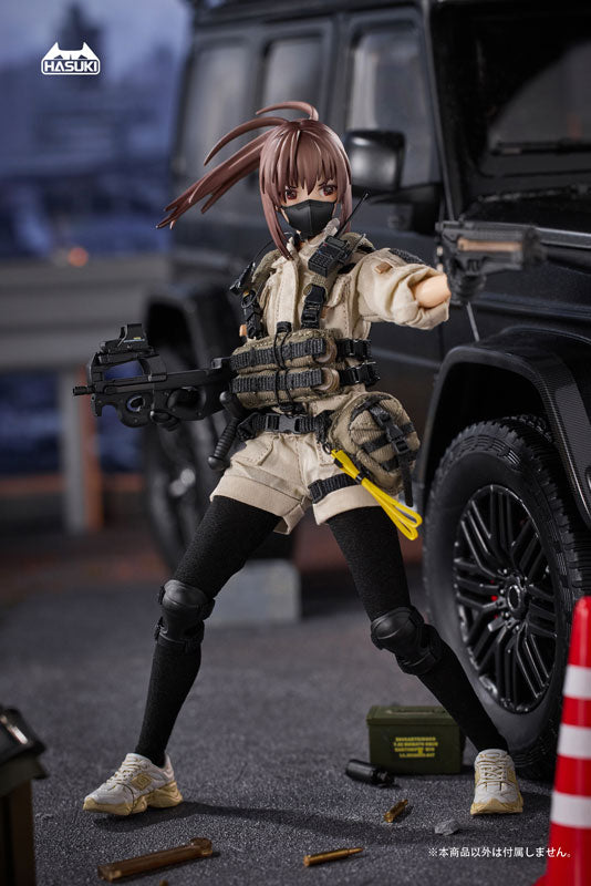 Pocket Art Series PA006 Security Hiyo Reizei 1/12 Action Figure