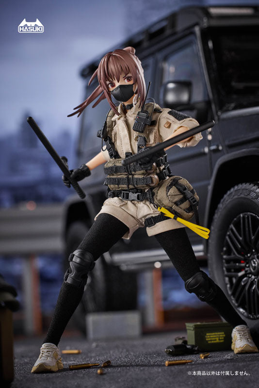 Pocket Art Series PA006 Security Hiyo Reizei 1/12 Action Figure