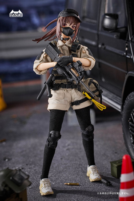 Pocket Art Series PA006 Security Hiyo Reizei 1/12 Action Figure