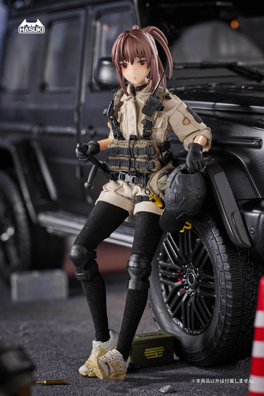 Pocket Art Series PA006 Security Hiyo Reizei 1/12 Action Figure