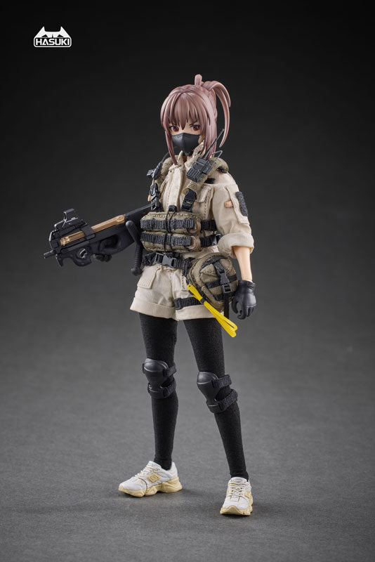 Pocket Art Series PA006 Security Hiyo Reizei 1/12 Action Figure