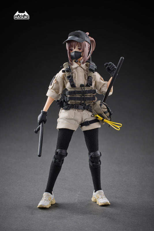 Pocket Art Series PA006 Security Hiyo Reizei 1/12 Action Figure