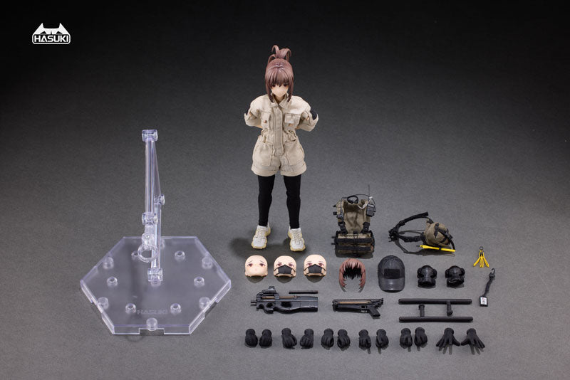 Pocket Art Series PA006 Security Hiyo Reizei 1/12 Action Figure