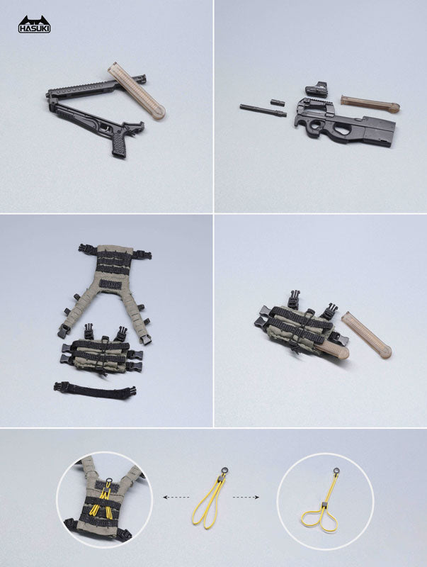 Pocket Art Series PA006 Security Hiyo Reizei 1/12 Action Figure