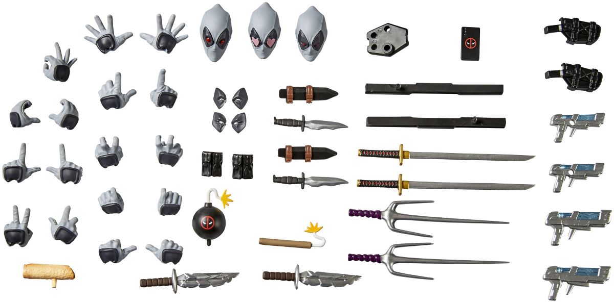 Revoltech Amazing Yamaguchi Deadpool Ver. 2.5 X-FORCE Color Ver.
