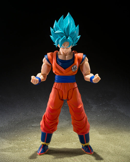 S.H.Figuarts Super Saiyan God Super Saiyan Son Goku (Blue Power Transcending Limits)