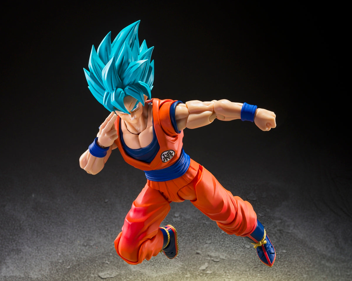 S.H.Figuarts Super Saiyan God Super Saiyan Son Goku (Blue Power Transcending Limits)