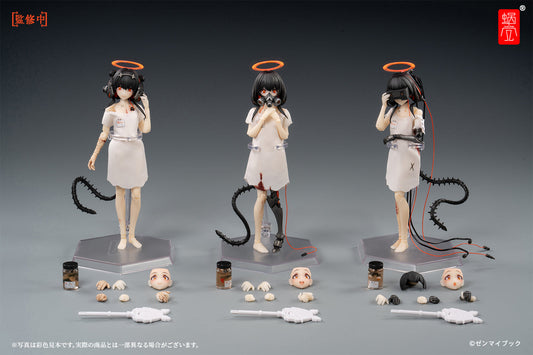 Three Wise Monkeys (See no Evil, Hear no Evil, Speak no Evil) Premium Set 1/12 Action Figure