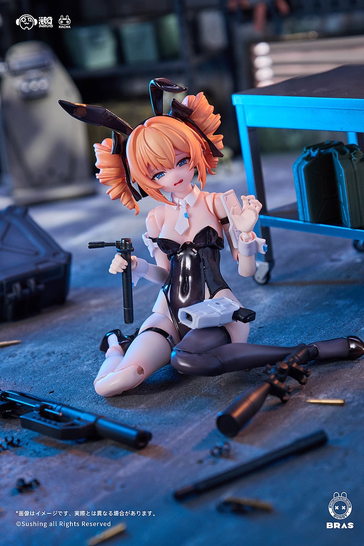 Bunny Rapid Action Squad Sniper Leoni 1/12 Action Figure