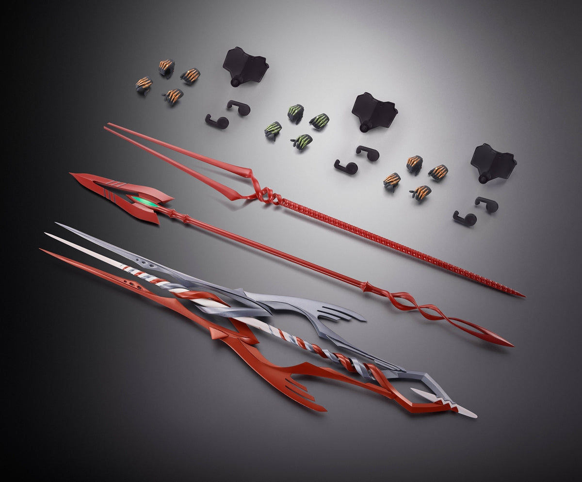 Metal Build 3 Spears Set For Evangelion 30Th With The Spear Another Color
